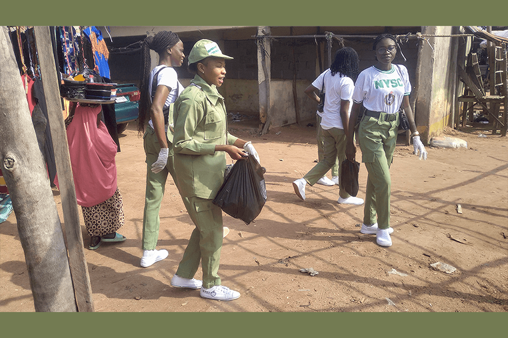 Editorial CDS producing NYSC newsletter