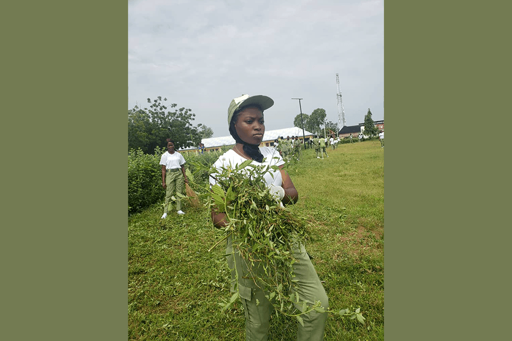 Sports CDS members preparing for football match